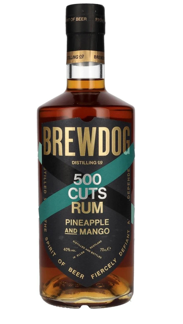 Ром BrewDog 500 Cuts Pineapple and Mango Rum 40% 0.7 л